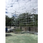 施工架組裝圖 , 震燁工業有限公司