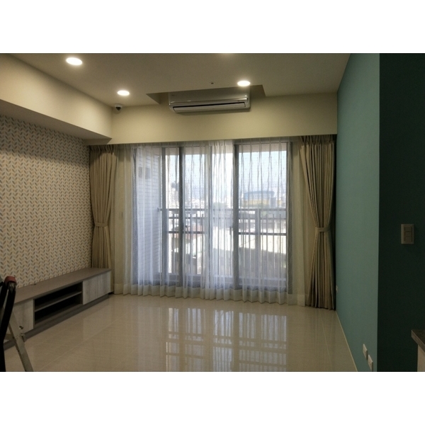 雙層式三折景一布一紗