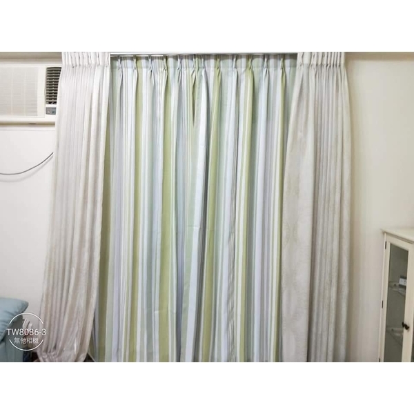 三折景布簾 三折景布簾-忠允窗簾企業社