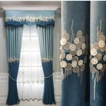 歐式窗簾三折景一布一紗外層可加 - 忠允窗簾企業社