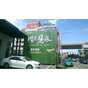 定點廣告看板竹架