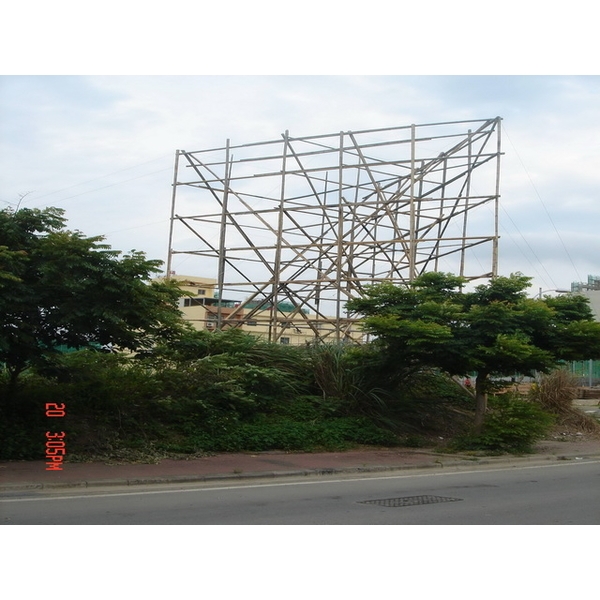 2010五都選舉看板 廣告看板竹架