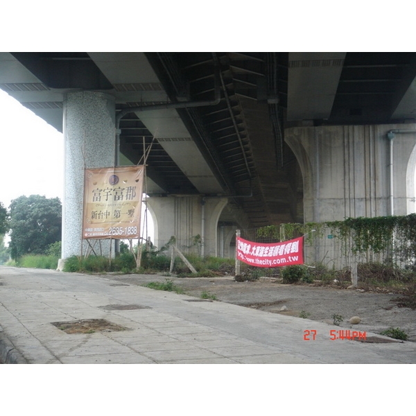 富宇富郡 廣告看板竹架