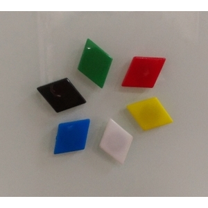 菱形強力磁鐵 使用於玻璃白板 , 利多金科技有限公司