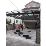 鋁合金烤漆採光罩 - 新皇傢尖端科技門窗