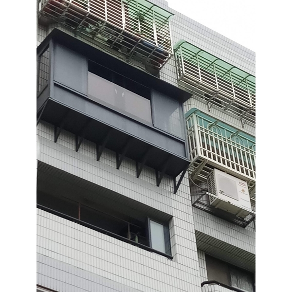 鋁合金玻璃凸窗