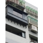 鋁合金玻璃凸窗 - 新皇傢尖端科技門窗