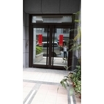 不鏽鋼烤漆造型大門 - 新皇傢尖端科技門窗