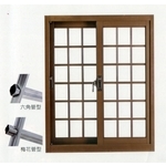 鵝牌-複層玻璃防盜氣密橫拉窗-新皇傢尖端科技門窗