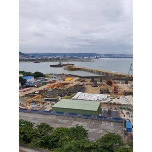 淡江大橋-鋼板樁圍堰、安全支撐、施工構台、施工便橋