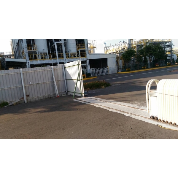 圍籬施作-廟口工程行