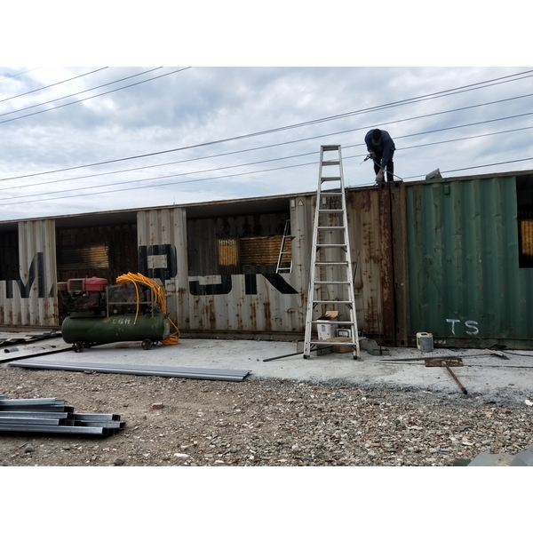 廠房鋼構及小木屋-廟口工程行