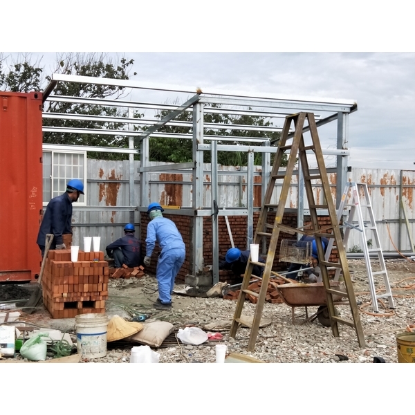 廠房鋼構及小木屋-廟口工程行