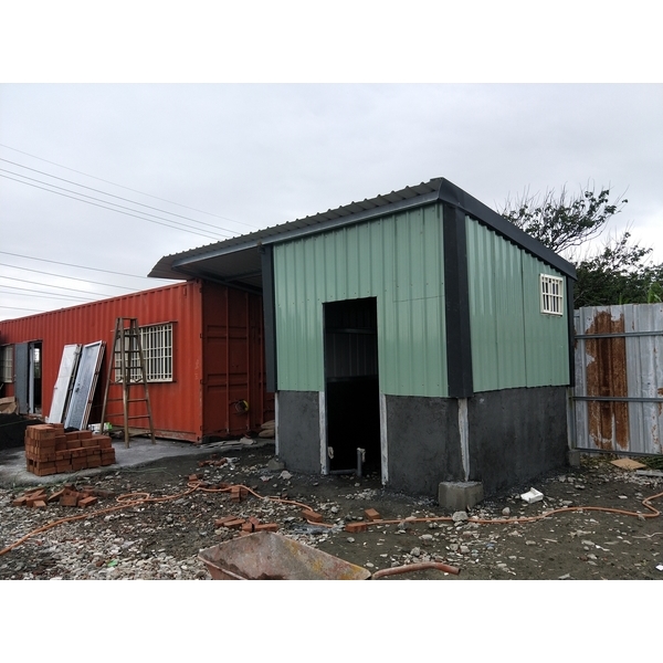 廠房鋼構及小木屋,廟口工程行