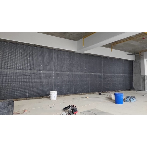 淡水區建案導水板工程