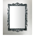 長方形花紋浮雕鏡 (可直掛、橫掛) , 恒滿溢企業有限公司