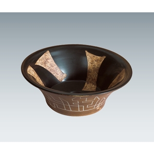 棕底財寶盆 , 恒滿溢企業有限公司