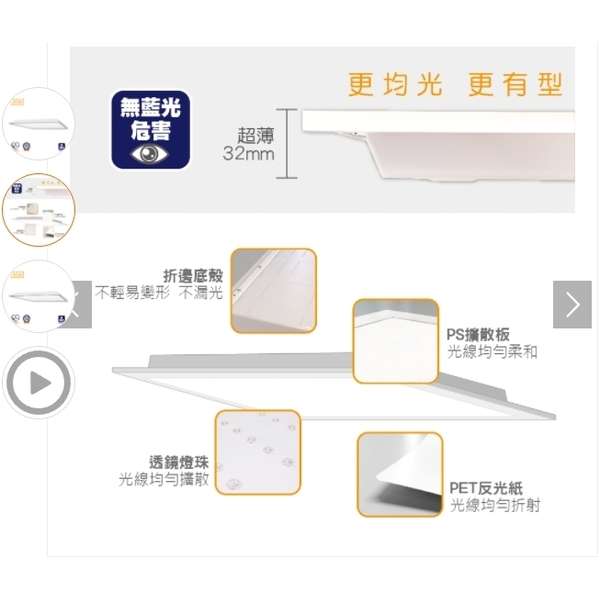 LED節標柔光平板燈-群鎂科技有限公司