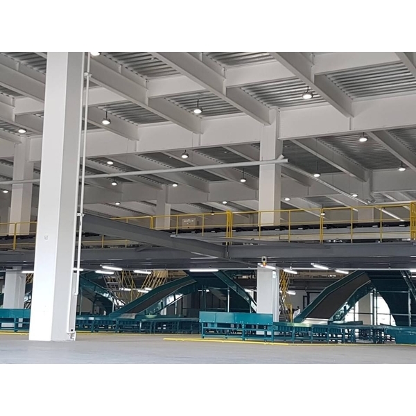 物流中心輸送區LED工程-群鎂科技有限公司