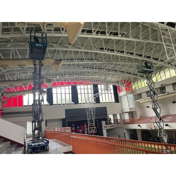 台中大墩國中體育館-群鎂科技有限公司