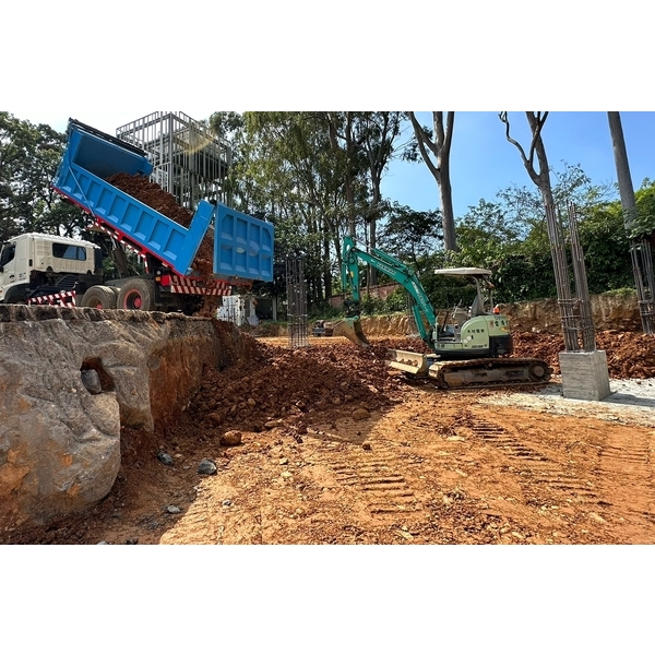 高雄土方工程實績｜高雄怪手整地工程-三太子工程行