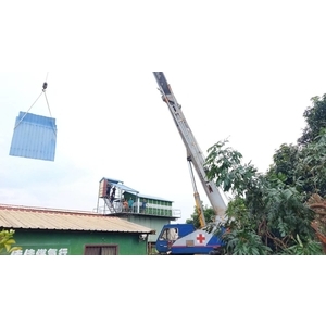 頂樓鐵皮屋吊掛