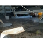 機械腳座做薄塗、地板3mm厚塗施作 , 全成油漆工程行