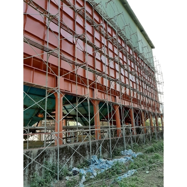 鐵皮浪板鋼構噴漆,全成油漆工程行