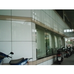 晶化玻璃牆板世華銀行屏東結南向 - 龍諸企業有限公司