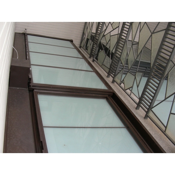 電動採光罩台南邱宅開啟關閉