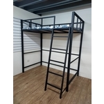 CI-A-A02 工業風單人加大高架床；高架床；床架；高腳床；單人床架；鐵床；床；鐵床架；上下舖 , 棨專工業有限公司