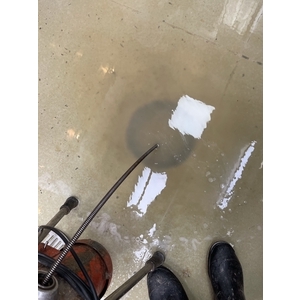 傳統機械式通管機，通水管