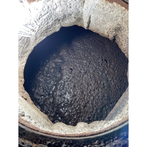 清理化糞池施工前後