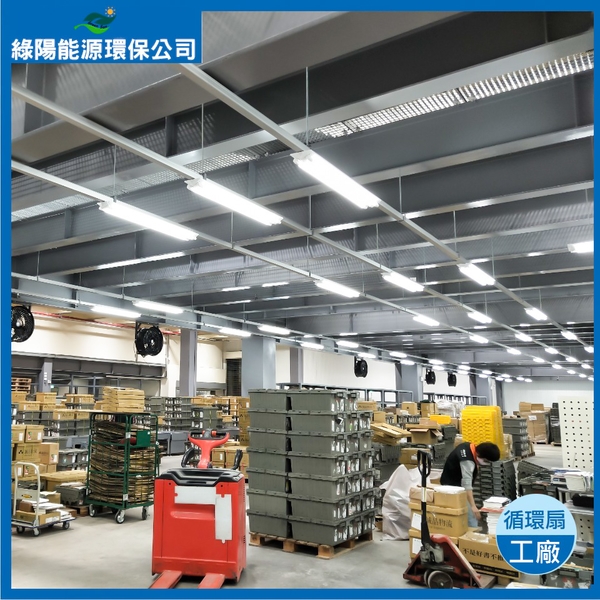 工廠通風系統規劃安裝實例-綠陽能源環保有限公司