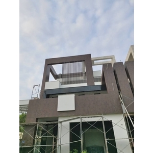 南投鋁格柵工程｜住宅立面垂直鋁格柵設計 - 峻源企業社