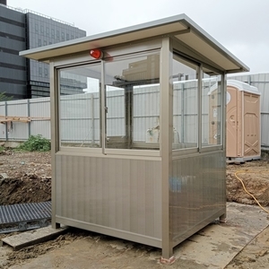 六尺工地警衛亭(香檳色)