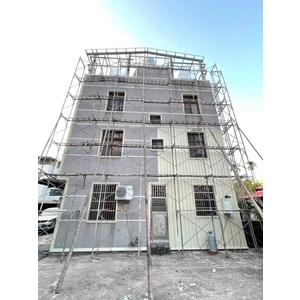 外牆穿鐵衣（五溝清板）