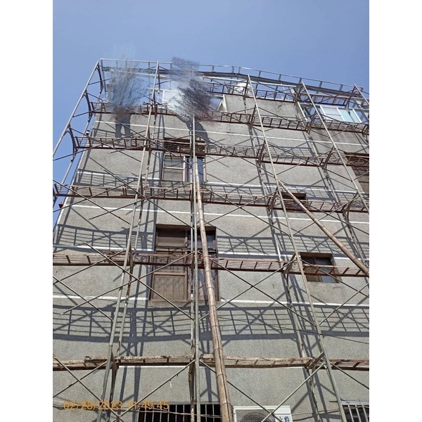 外牆穿鐵衣（五溝清板）