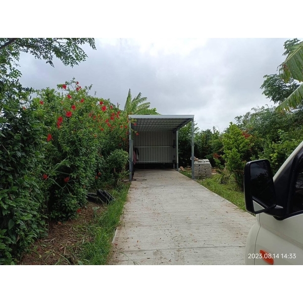 貨櫃屋搭建鐵皮屋（五溝清板）