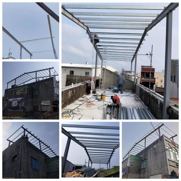 案例1：頂樓鐵皮屋加蓋