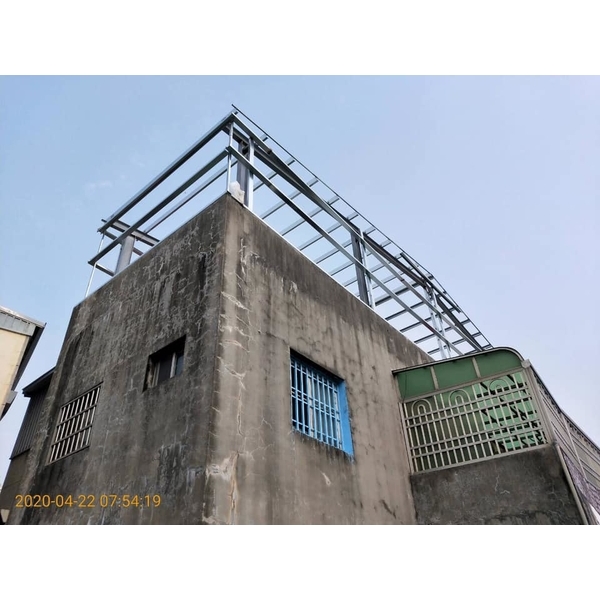 案例1：頂樓鐵皮屋加蓋