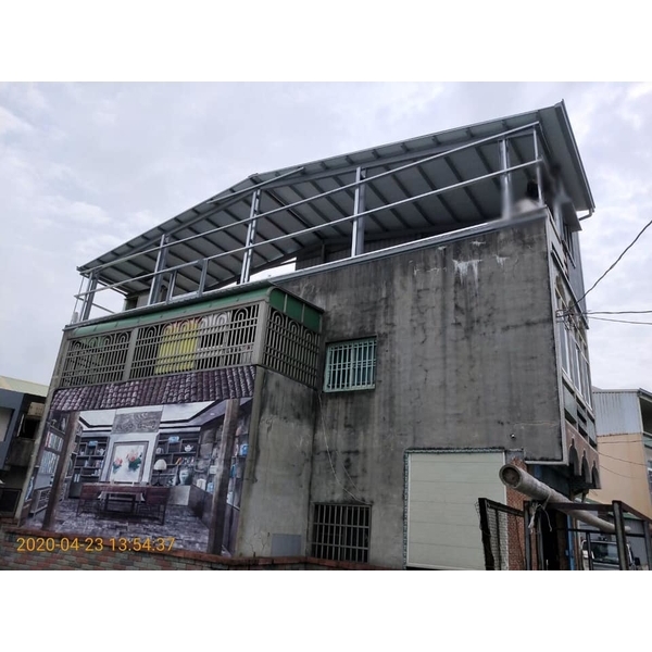 案例1：頂樓鐵皮屋加蓋