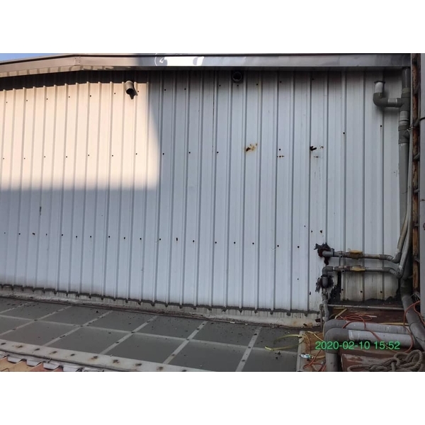 加蓋鋼板和部分白鐵鋼板