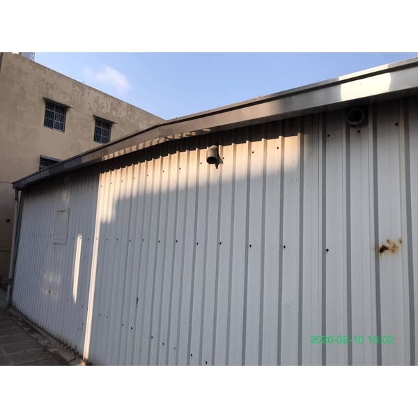 加蓋鋼板和部分白鐵鋼板