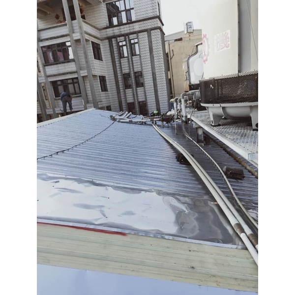 加蓋鋼板和部分白鐵鋼板