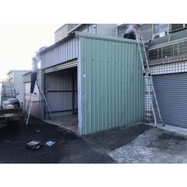 車庫鐵皮屋翻修