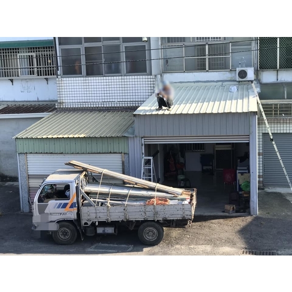 車庫鐵皮屋翻修