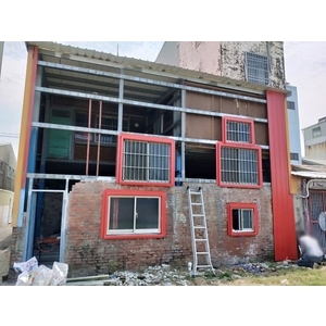 屋頂、壁堵更換鋼板