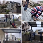 石棉瓦更換三合一鋼板 - 興旺威企業社