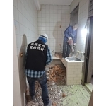 廚房整修泥作打底工程－新竹市新莊街